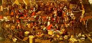 Pieter Aertsen Market Scene_a oil painting artist